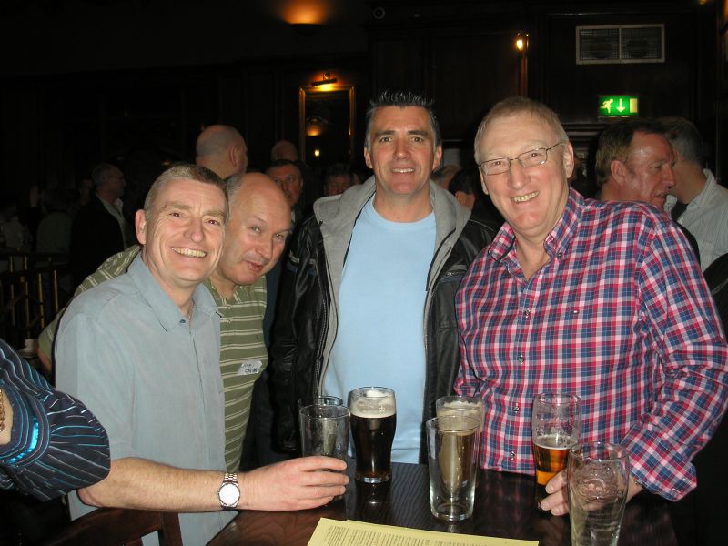 Mike Carrol, Allan Carter, Paul Hanson and Neil Higgins